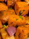 Batatas-Doce Assadas com Ervas