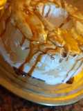 Isla flotante con caramelo (sin sambayon)