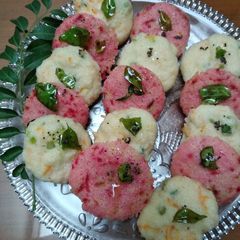 A picture of Mix vegetables sooji idli.