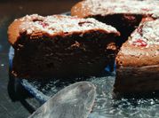 Une photo de fondant chocolat