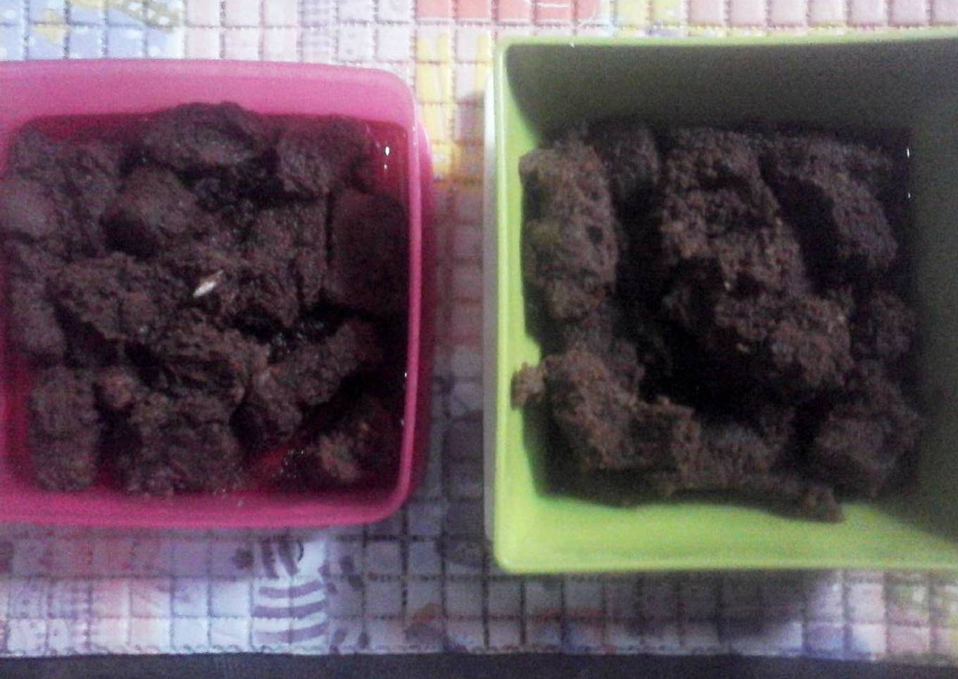 Rendang daging sapi rasa nendang
