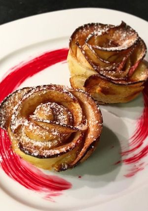 Foto di Dolci Rose - Apple pie Roses