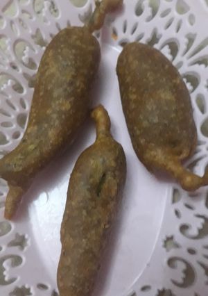A picture of Greenchillipakora #cookpadramadan #cookpad2week.