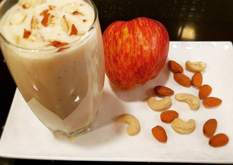 Recipe of Quick Healthy Weight loss Apple Smoothie