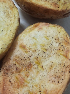 Una foto de Patatas asadas en freidora de aire