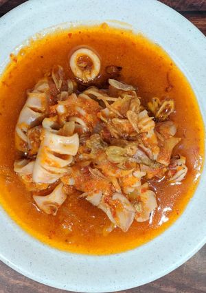 Foto resep Cumi pedas