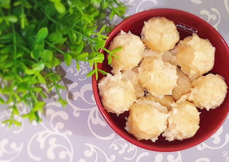 Bumbu Bakso ayam udang | Cara Bikin Bakso ayam udang Yang Bikin Ngiler