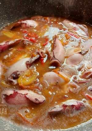 Foto resep Tumis Cumi Kuah