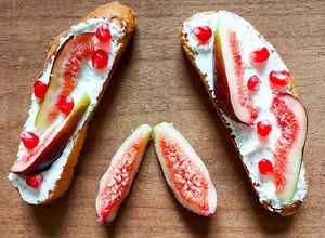Foto resep ✨️Ciabatta dengan Ricotta Cheese dan Buah Tin Biji Delima