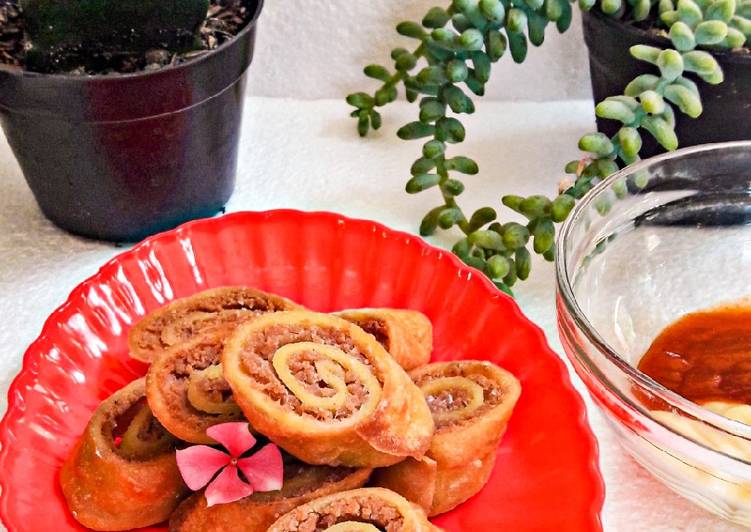 Bagaimana Menyiapkan Egg Chicken Roll ala Bento Mudah