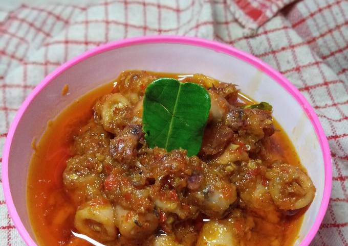Cara praktis bikin Sambel baby cumi atau sambel cumi yang sedap