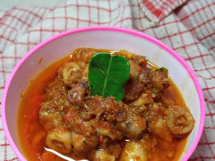  Cara praktis bikin Sambel baby cumi atau sambel cumi yang sedap