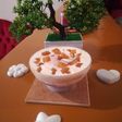 Cheesecake με παγωτό βανίλια