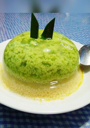 Foto resep 🌈Puding Lumut Mentega🌈