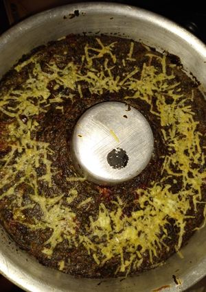 Una foto de Budín de espinaca sin harina
