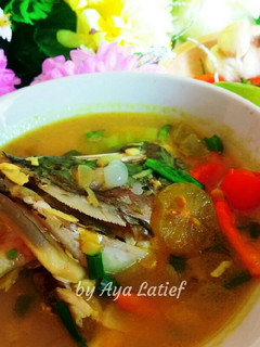 Foto resep Sup Asam Pedas Kepala Kakap
