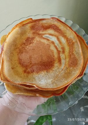 A picture of My Delicious Arepas 🥞🥰.