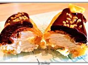 A picture of chocolate glaze
