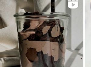Una foto de Fudge de chocolate con proteína
