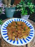 Telur Dadar Daun Bawang Crispyyy