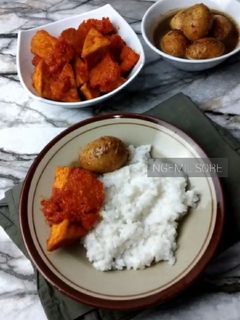 Foto resep Bubur Sambal Goreng Krecek