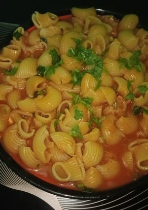 صورة لوصفة معكرونة