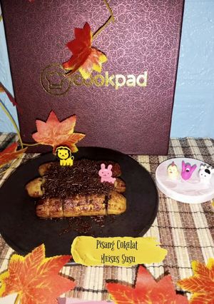 Foto resep Pisang Cokelat Meises Susu