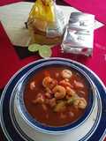 Spicy Shrimp Soup (Caldo de Camarones a la Diabla)