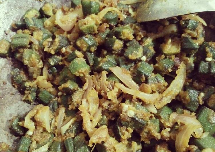 Easiest Way to Make Award-winning Besan wali bhindi pyaaj