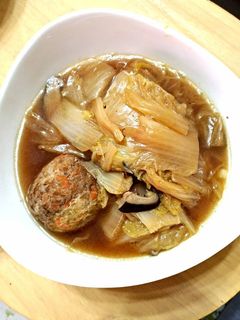 大白菜獅子頭 的食譜成品照片