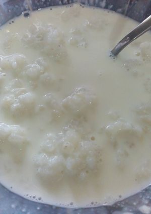 A picture of Rice pudding.