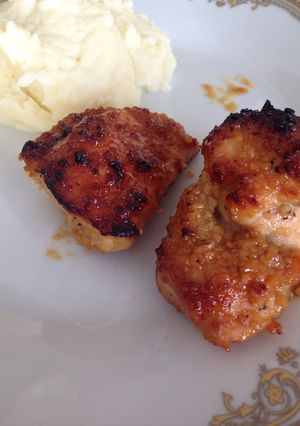 A picture of Honey Dijon Garlic Chicken Breast.