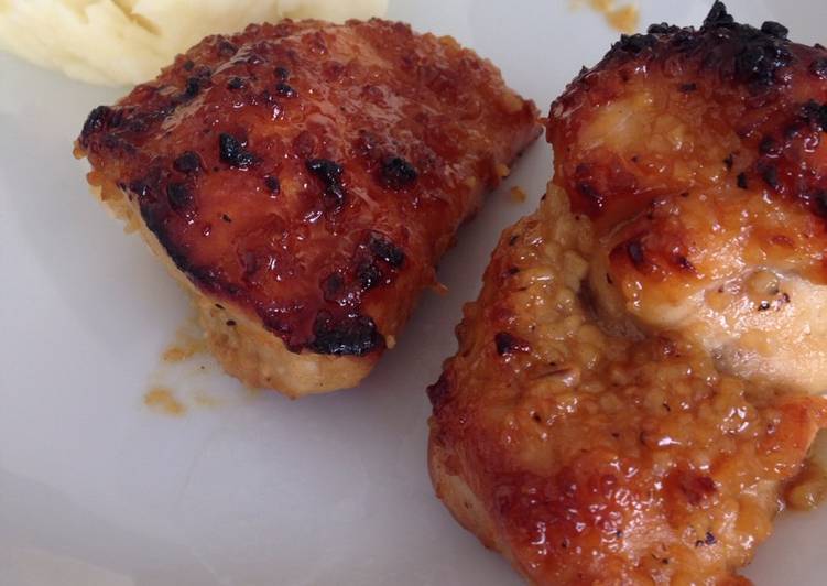 Easiest Way to Prepare Award-winning Honey Dijon Garlic Chicken Breast