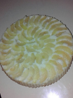 Una foto de Torta de manzana invertida