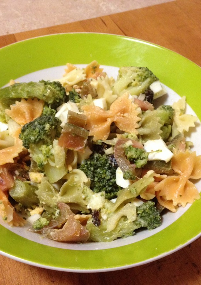 Una foto de Brócoli con pasta