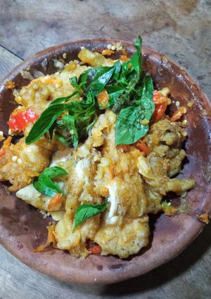 Foto resep Ayam penyet sambal bawang