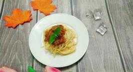 Hình ảnh món Mỳ spaghetti ngon như ngoài nhà hàng