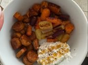 A picture of honey carrots