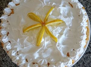 Una foto de Lemon pie con leche condensada