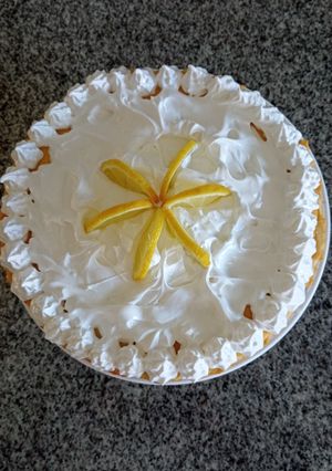 Una foto de Lemon pie con leche condensada