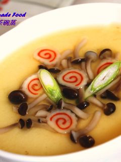 日式鮮菇茶碗蒸 的食譜成品照片