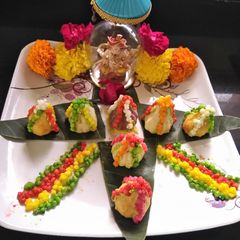A picture of Sabudana Modak.