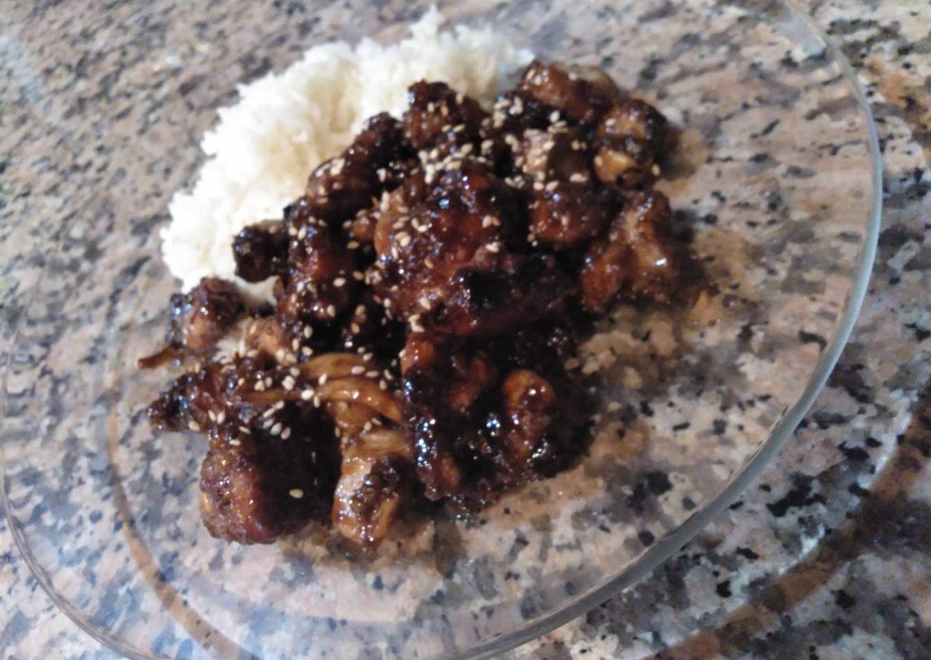 Pollo frito oriental