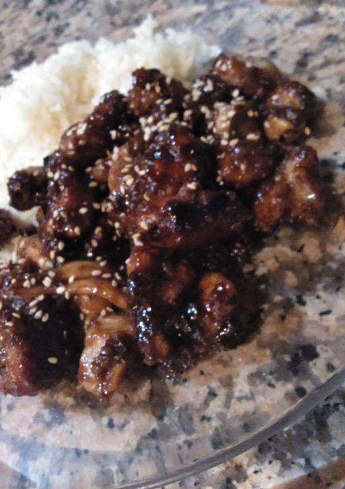 Una foto de Pollo frito oriental