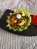 Matar chaat