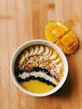 Mango banana smoothie