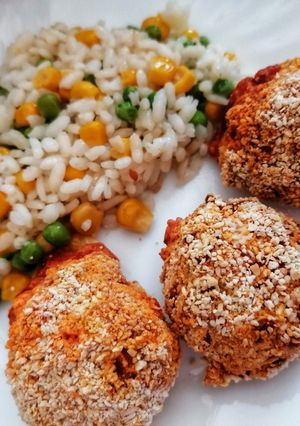Sonkás camembert golyók recept fotója