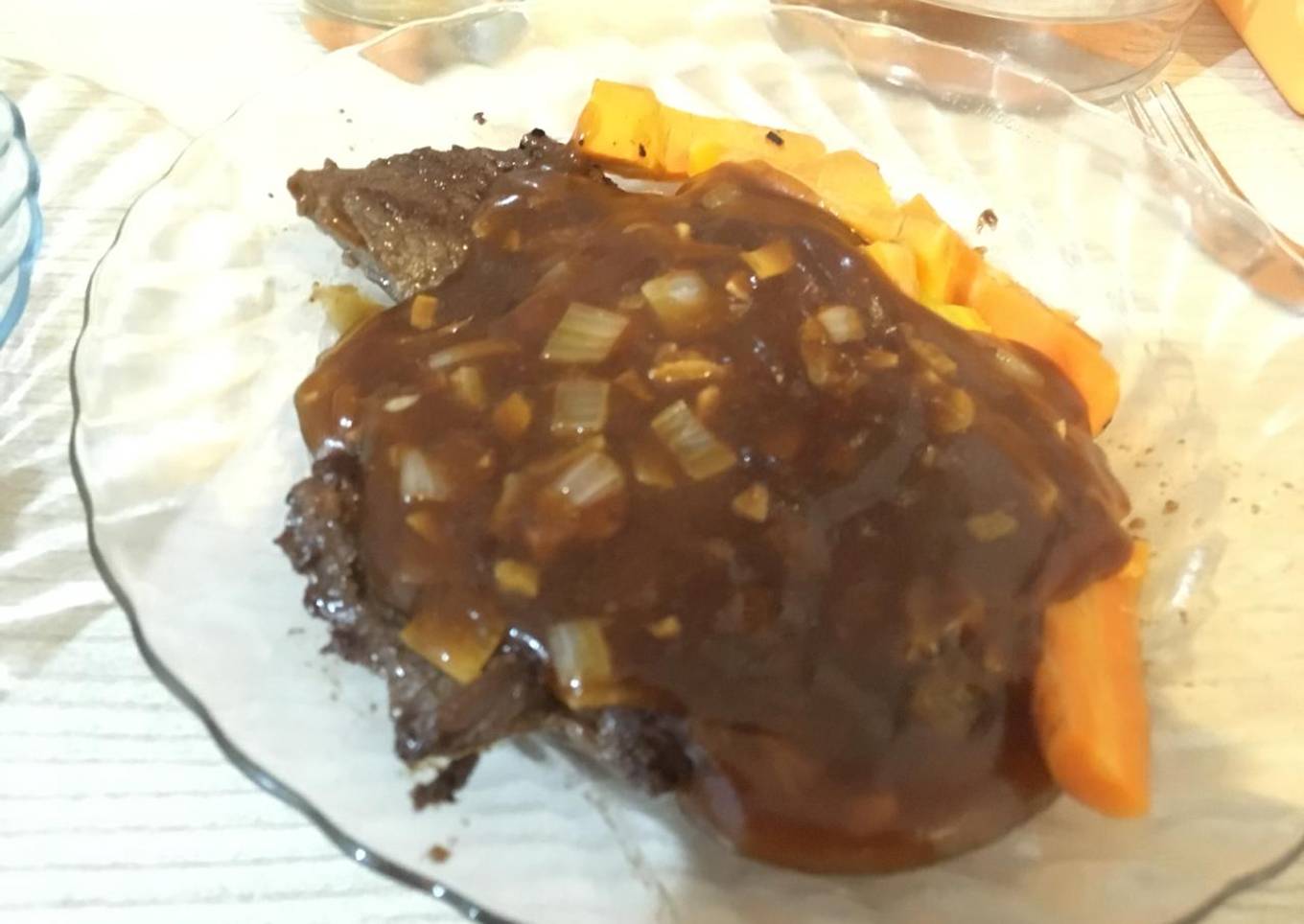 Black Pepper Beef Steak