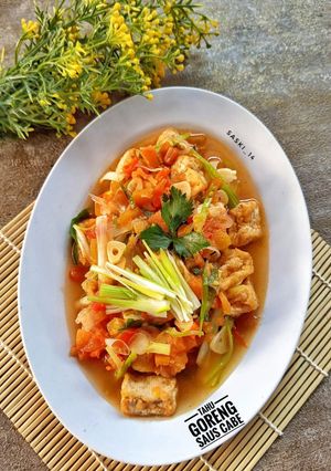 Foto resep Tahu Goreng Saus Cabe khas Vietnam (Dau Hu Sot Ca)