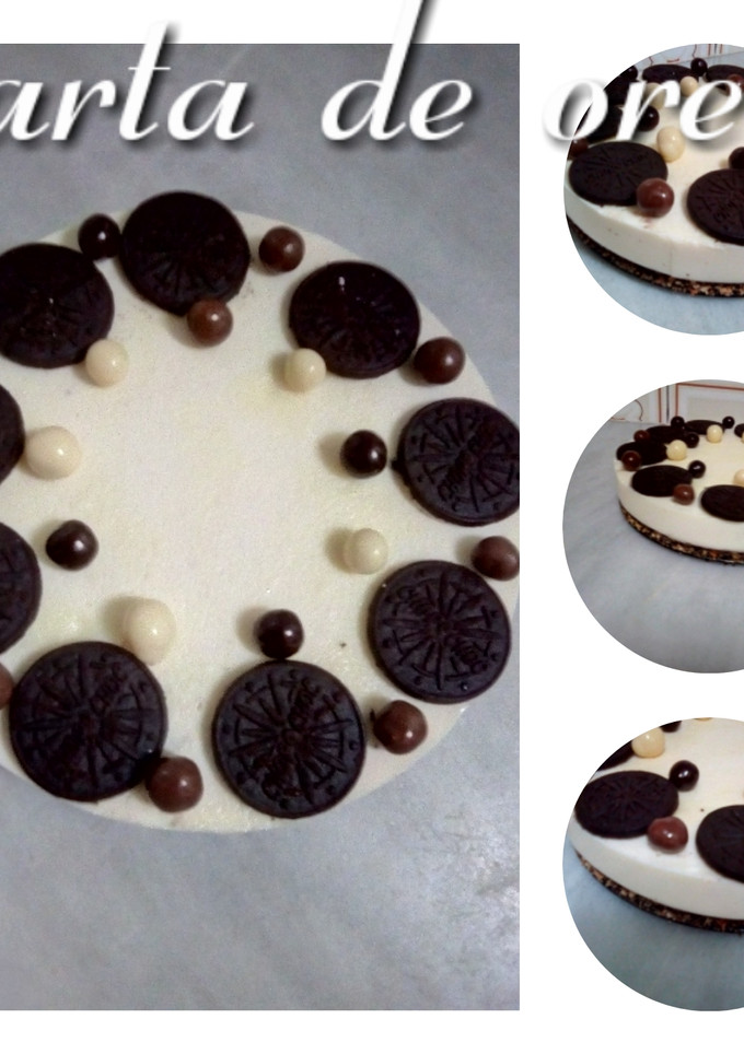 Una foto de Tarta de oreo facilísima